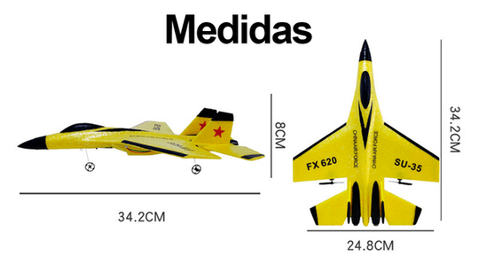 Avião de Controle Remoto Speed Plane